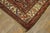 Textile 1920s Brown Geometric Tribal Antique Persian Malayer Rug 4'8" X 5'6" Handknotted Wool Carpet For Sale - Image 7 of 7