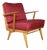 Mid-Century Lounge Chair in Red from Casala, 1950s For Sale