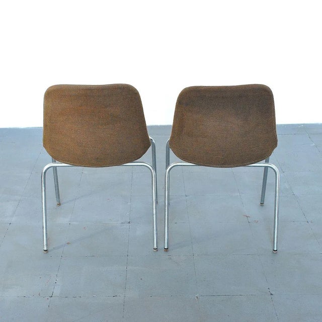 1960s Set of Desk Chairs from MIM Roma, 1960s For Sale - Image 5 of 9