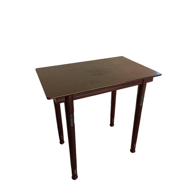 Desk Table by Jacob & Josef Kohn, Vienna Austria, 1920s For Sale - Image 4 of 14