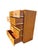 Vintage Rattan Wrapped Wicker Tall Dresser Highboy in Coastal Boho Chic Design For Sale In New York - Image 6 of 11