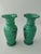 Victorian Art Nouveau Bristol Mouth-Blown Vases, 1950s, Set of 2 For Sale - Image 4 of 7