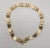 Metal Vintage 1970s Signed Napier Modernist Goldtone Collar Necklace For Sale - Image 7 of 8