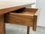 Mid-Century Modern Bespoke Walnut Writing Desk For Sale - Image 9 of 12