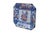 Japanese Late 20th Century Japanese Imari Red White & Blue Octagonal Chrysanthemum Pagoda Platter For Sale - Image 3 of 16