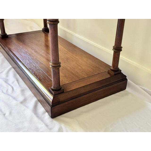 1970s Faux Bamboo Etagere by Lane For Sale - Image 13 of 18