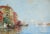 Wood 'Venice at Sunset' Maurice Bompard (1857-1936) Gilt Wood Frame For Sale - Image 7 of 12