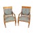 Early 19th Century Empire Biedermeier Plumwood Swan Armchairs, Set of 2 For Sale - Image 11 of 11