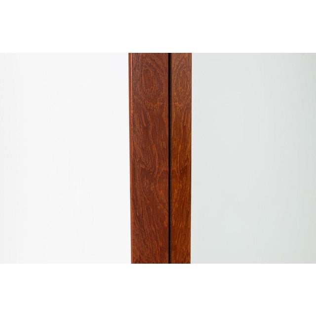 Mid-Century Danish Rectangular Mirror in Teak, Denmark, 1960 For Sale - Image 10 of 11