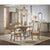 Softly contrasting gray tones give the broad pine case a relaxed, weathered presence. Four vertically planked doors run...