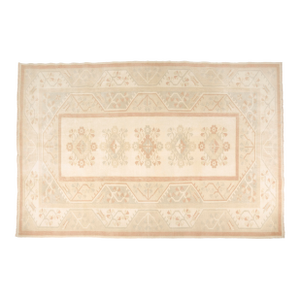 1950s Oversize Wool Turkish Rug