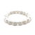 A timeless Paspaley strand bracelet featuring Australian South Sea circle pearls, elegantly complemented by a diamond-set...