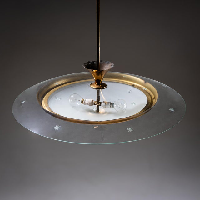 Vintage Pendant Lamp, Italy, 1950s For Sale - Image 15 of 16