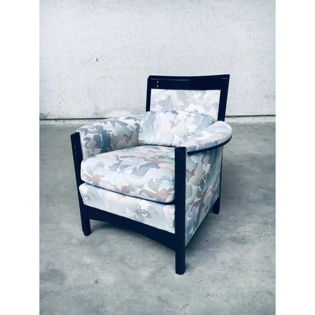 Set of Galaxy Peggy Low Armchairs Set by Umberto Asnago for Giorgetti, Italy, 1990s For Sale - Image 11 of 18