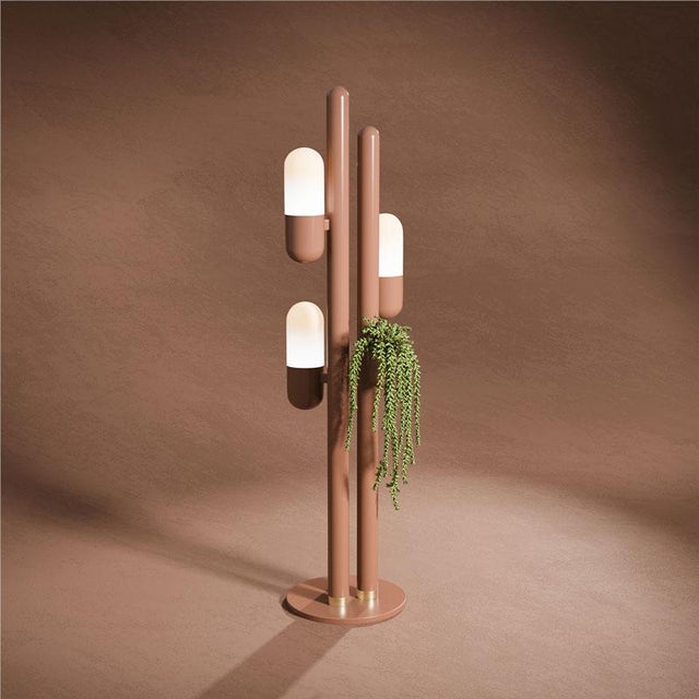 Cactus Floor Lamp by Creativemary, in New conditions. Designed from 2000 Signed by Maker, Up to 250V (Europe/UK Standard).