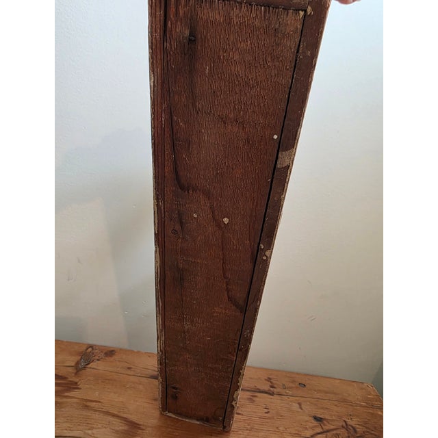 Vintage Folk Art Style Trellis Planter Box For Sale - Image 4 of 10