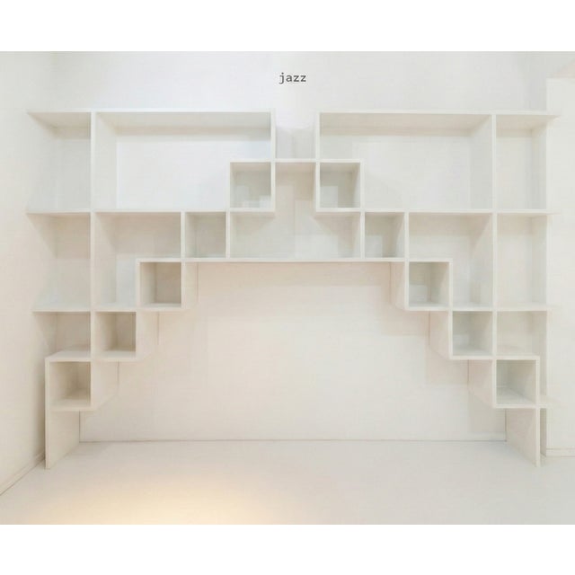 Wood Jazz Bookcase by Dario Nasuti For Sale - Image 7 of 7