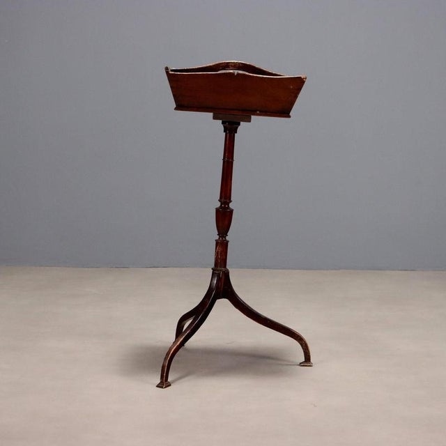 Brown Mahogany Valet Stand, Late 1800s For Sale - Image 8 of 9