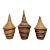 African Woven Tutsi Baskets- a Set of 3 For Sale