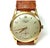 Classic Vintage Mid-Century Longines Men's Wristwatch with French Leather Strap. Watch exudes timeless elegance and...