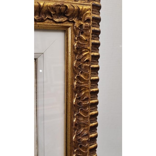 Paint After Remo Brindisi, Untitled, Tempera, Framed For Sale - Image 7 of 14