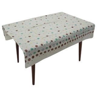 Fabric Tablecloth, Czechoslovakia, 1960s For Sale