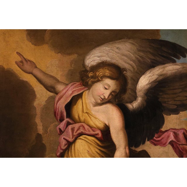 Alonso Cano, The Guardian Angel, 1650, Oil on Canvas For Sale - Image 7 of 15