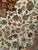 Fine Persian Tabriz Shirfar Rug, Hand-Knotted Wool & Silk, Floral Pattern, Ivory & Chocolate, 7x10 For Sale - Image 14 of 18