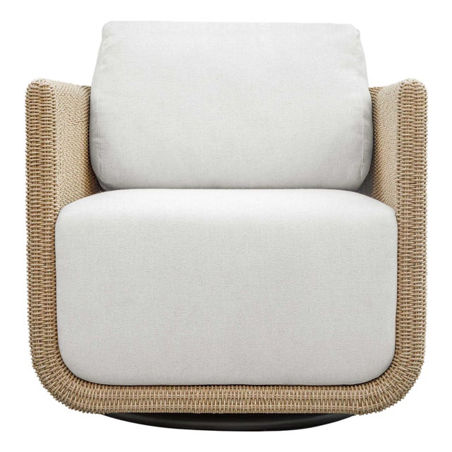 Santorini Outdoor Swivel Lounge Chair For Sale