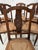 Antique Art Deco Chairs in Walnut, 1900s, Set of 6 For Sale - Image 4 of 15