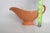 1960s 1960s Shenango China Anchor Hocking Orange Color Ceramic Gravy Boat For Sale - Image 5 of 16