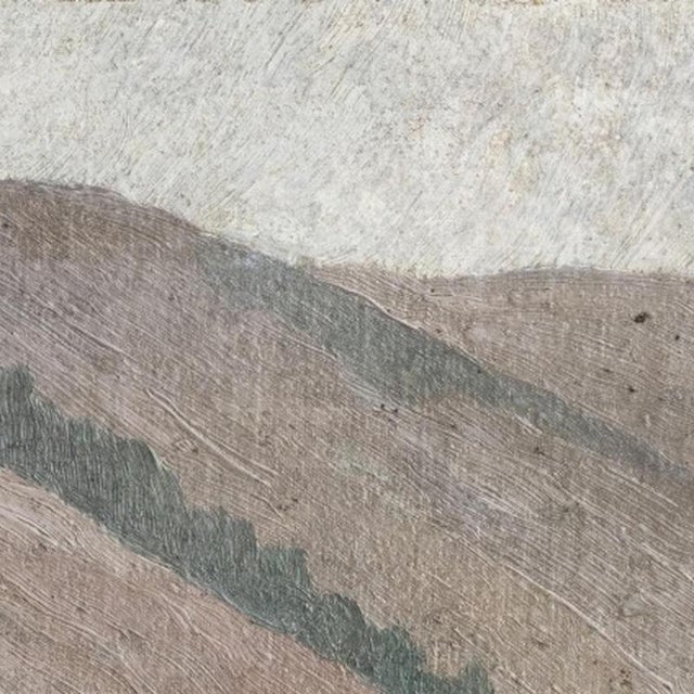 Dominguez Alvarez, Landscape with Houses, Oil Painting For Sale - Image 4 of 6
