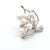 Contemporary 1990s Mikimoto Akoya Pearl Brooch 6.20 Mm Sterling Silver Estate For Sale - Image 3 of 5