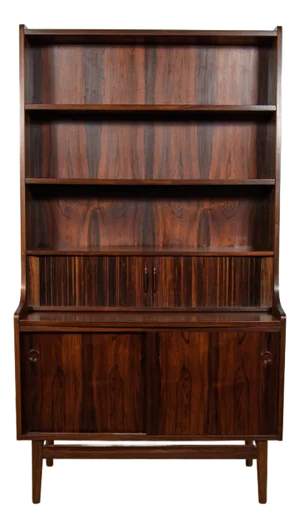 Mid-Century Rosewood Shelf by Johannes Sorth for Bornholm, Denmark, 1960s