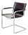 Vintage Visitor Chair in Brown Leather by Marcel Breuer, 1970s For Sale