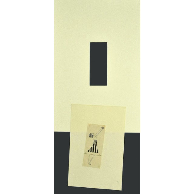 The Girl is an original drawing in China ink realized by Italian artist Bruno Angoletta. Included a Passepartout: 49 x 34...