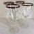 Vintage Crystal Gold Banded Rim Water Glasses - Set of 4 For Sale - Image 13 of 13