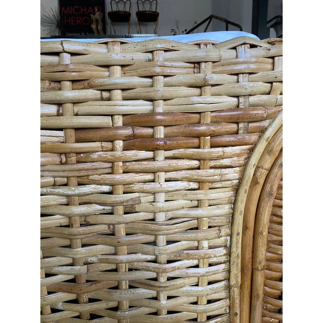 Ralph Lauren Woven Rattan and Bamboo Sofa For Sale - Image 11 of 13