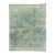 Sage Diamond-Lattice Hand-Knotted Moroccan Wool Rug | 12'8" X 10'2" | One of a Kind For Sale