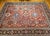 Textile Antique Mahal Sultanabad Rug, Hand-Knotted Wool, Geometric Pattern, 9x12, Red & Navy For Sale - Image 7 of 18