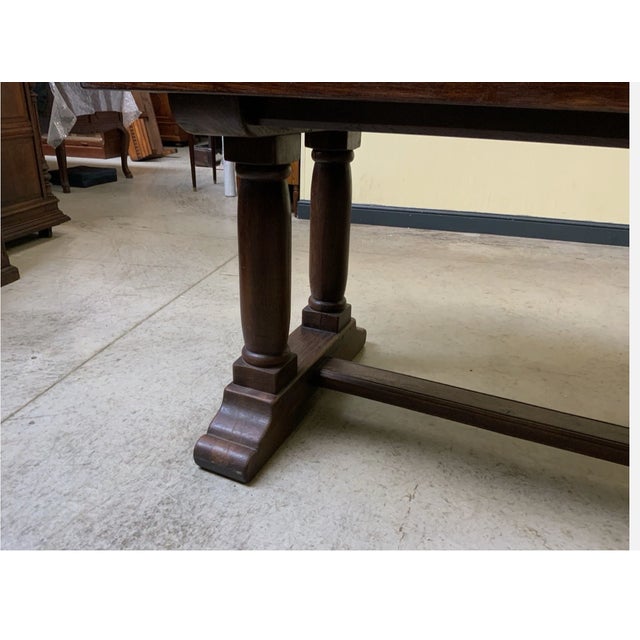 Vintage Monastery Table, 1940s For Sale - Image 9 of 14