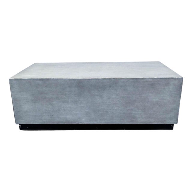 Pottery Barn Byron Rectangular Coffee Table For Sale