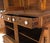 Brown Solid Carved Teak Antique Two Part Cupboard Cabinet with Unique Feature For Sale - Image 8 of 11