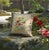 Finely crafted Chinese silk pillow featuring hand embroidery of peonies and butterflies, traditional symbols of beauty,...