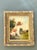 Vintage Landscape Oil Painting With Dog For Sale - Image 11 of 14