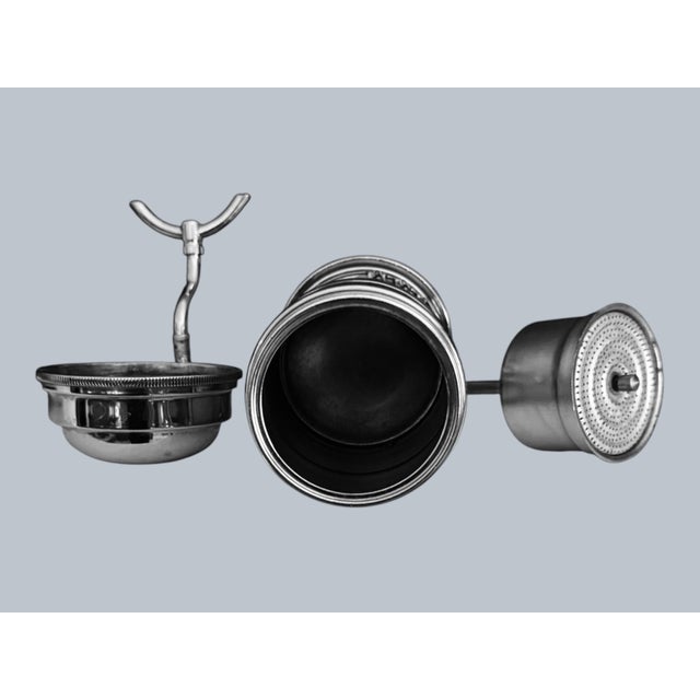 Mid 20th Century Mid-Century Modern Stella Brevettata Italian Portable Espresso Maker With Spirit Burner For Sale - Image 4 of 9