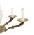 Mid 20th Century Brass and Murano Glass 6 Arms Light Fixture Chandelier For Sale - Image 5 of 7