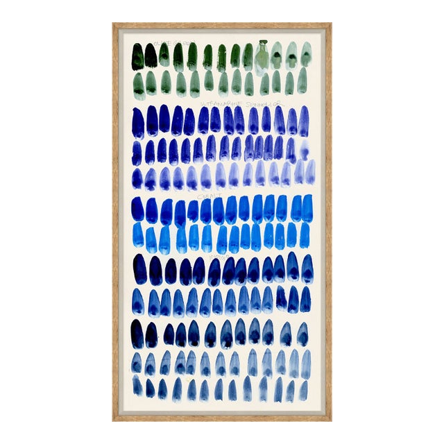 Swatch - Blue by Susan Hable For Sale