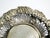 Fruit basket produced around 1907-1915 in Warsaw by the Norblin factory. It was made of white plated metal. It has the...