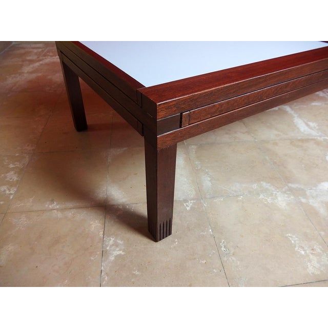Metal Par 6 Coffee Table by Bernard Vuarnesson, 1980s For Sale - Image 7 of 15